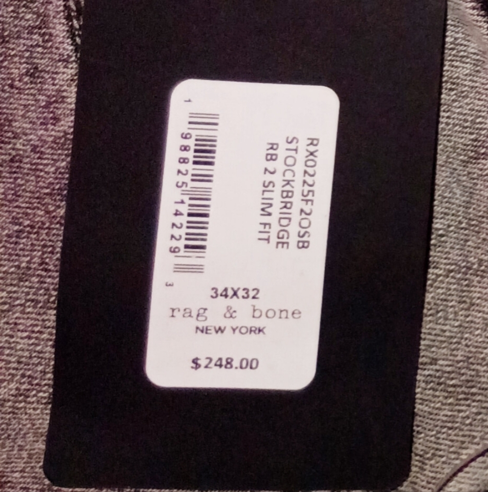 Rag & Bone Men's Gray Jeans - Picture 5 of 5